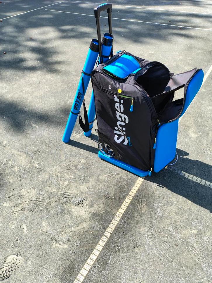 Slingerbag Ballenkanon Huren €35,00, Sport en Fitness, Tennis, Ophalen of Verzenden