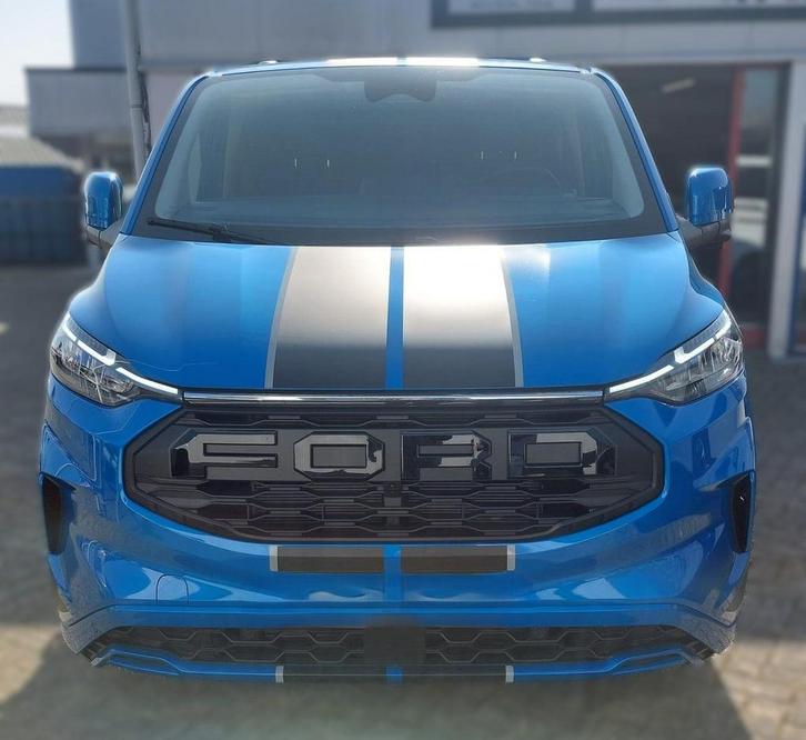 Raptor grill mat zwart - letters glans Ford Transit Custom 2, Auto diversen, Tuning en Styling, Ophalen of Verzenden
