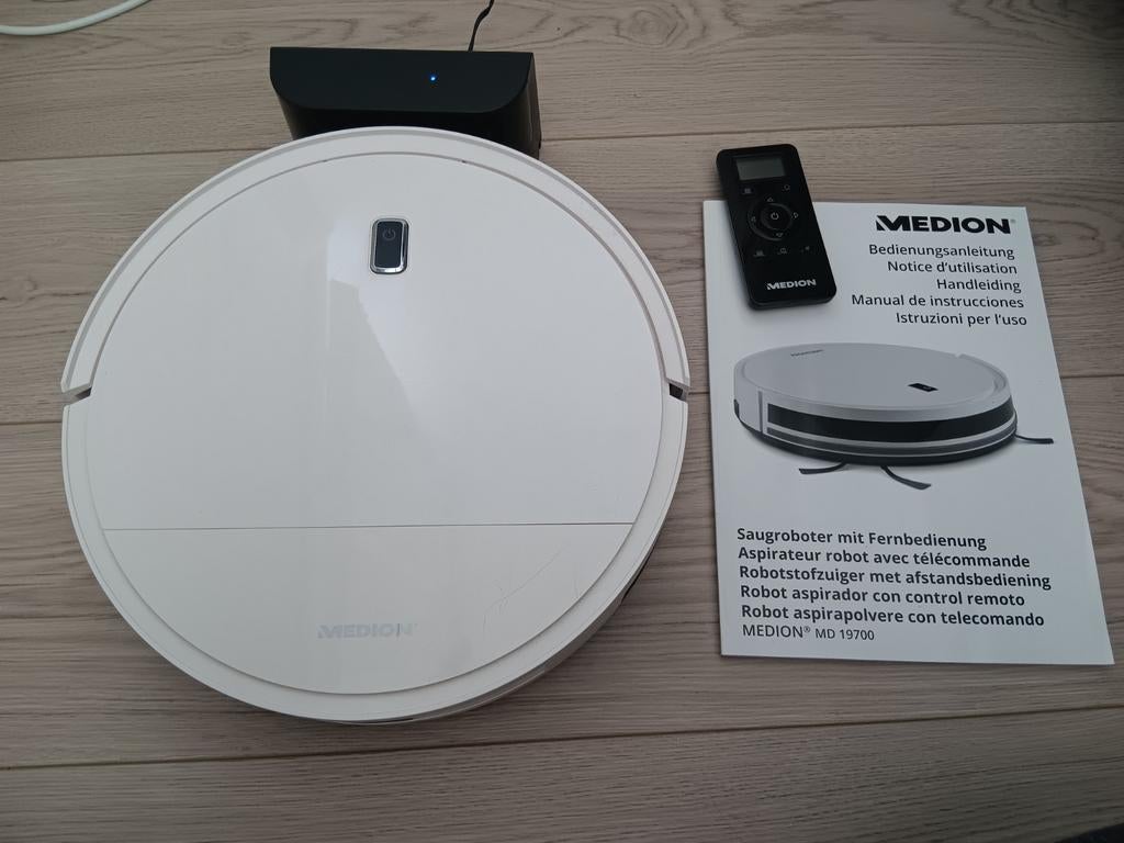 Robot Stofzuiger ZGAN, Verzenden, Zo goed als nieuw