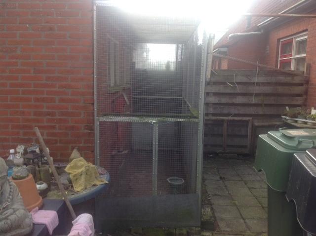 Vogel Volière, Dieren en Toebehoren, Ophalen, Gebruikt, Aluminium, Volière