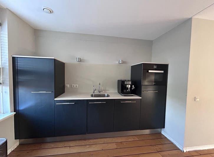 Moderne keuken evt. met Quooker, Miele, Boretti en Bosch, Huis en Inrichting, Keuken | Complete keukens, Ophalen, Gebruikt, Zwart