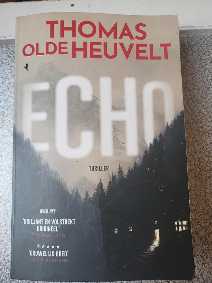 Echo - Thomas Olde Heuvelt (Thriller), Boeken, Thrillers, Gelezen, Nederland, Ophalen of Verzenden