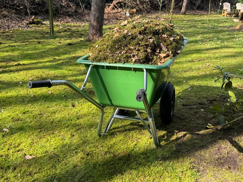Kruiwagen 2-wiel 180 liter, Ophalen, Nieuw, Handmatig, Tweewielig
