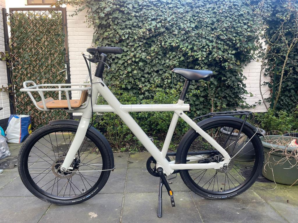 Van Moof X2 wit - als nieuw (defect) + 2 extra accu’s X/S2, Ophalen, Zo goed als nieuw, Overige merken