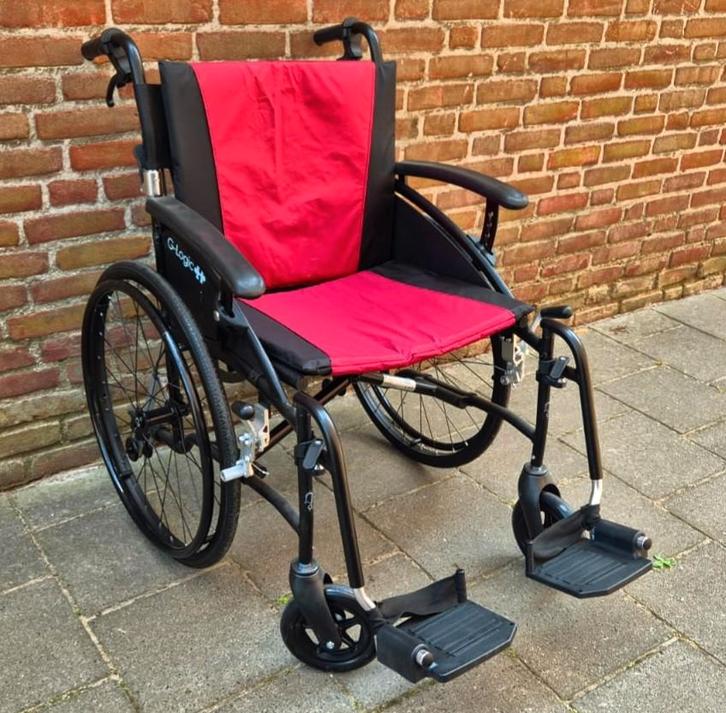 Lichtgewicht rolstoel Excel G-Logic NIEUW, Diversen, Rolstoelen, Duwrolstoel, Ophalen of Verzenden