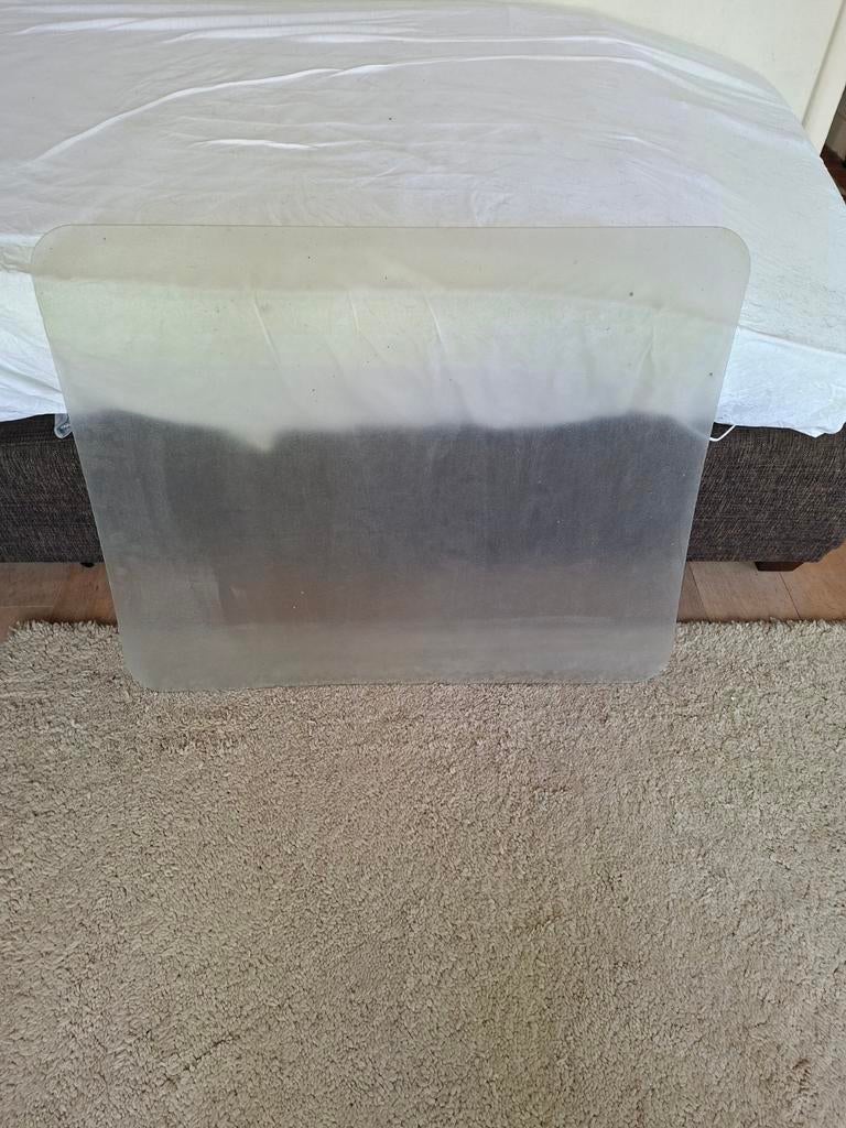 Vloer beschermplaat 100x80 cm, Ophalen, Gebruikt, Kunststof