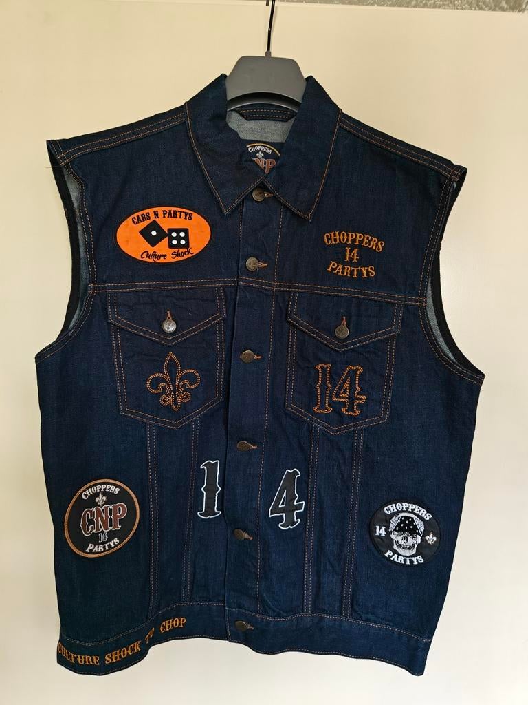 Nieuw Chopper bikervest mt XL, Ophalen of Verzenden, Nieuw zonder kaartje, Jas | textiel, Harley Davidson
