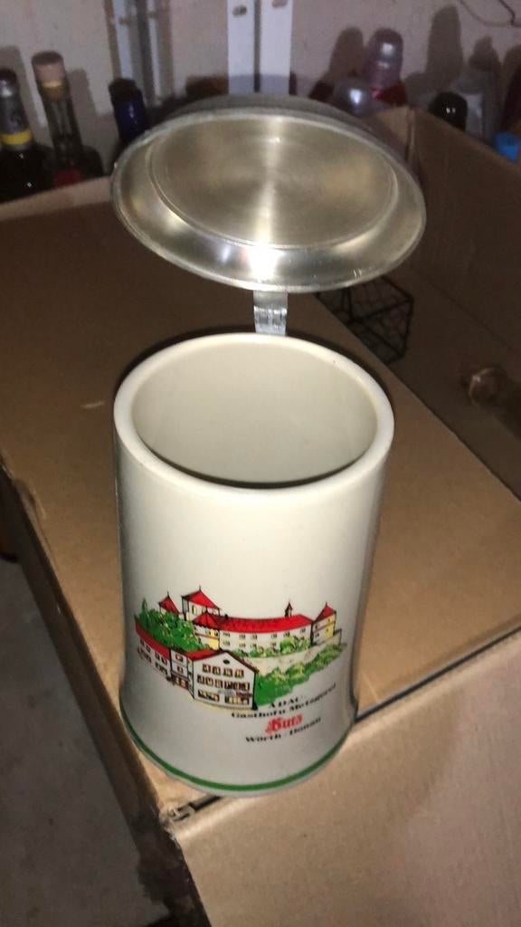 Bierkruik (steengoed), Kunststof, Ophalen of Verzenden, Zo goed als nieuw, Minder dan 10 liter