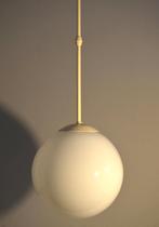 Originele grote Art-Deco / Gispen schoollamp - Philips 1930, Ophalen, Gebruikt, Glas, Art-Deco, Gispen, Bauhaus, Berlage, Belle Epoque, Dudok