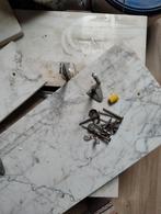 Marmeren platen uit oud herenhuis - uniek decoratiemateriaal, Ophalen of Verzenden, Gebruikt