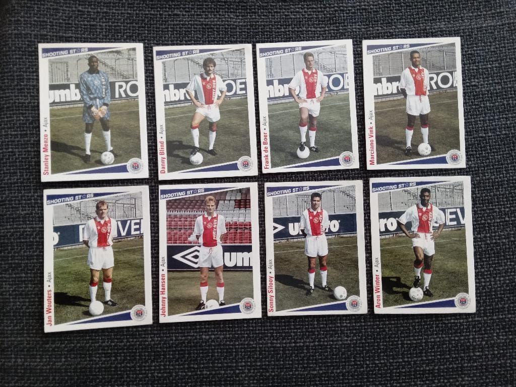 Shooting Stars Ajax 8x, Verzenden, Zo goed als nieuw, Plaatje
