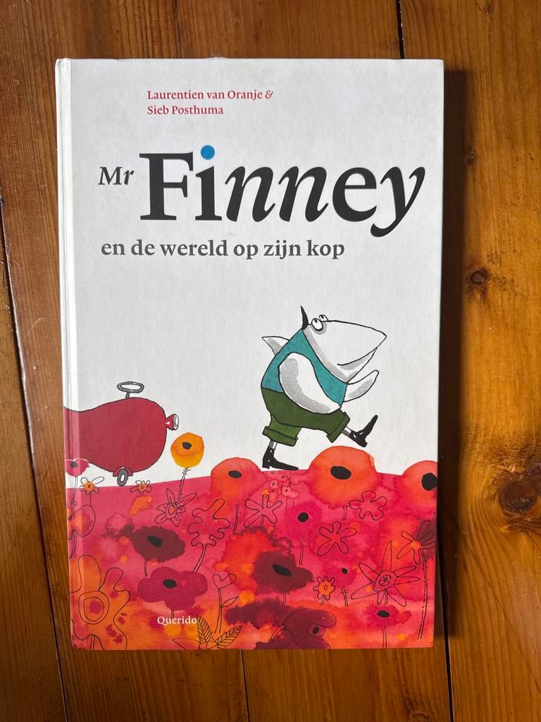 Mr Finney en de wereld op zijn kop - Kinderboek, Ophalen of Verzenden, Zo goed als nieuw, Fictie algemeen