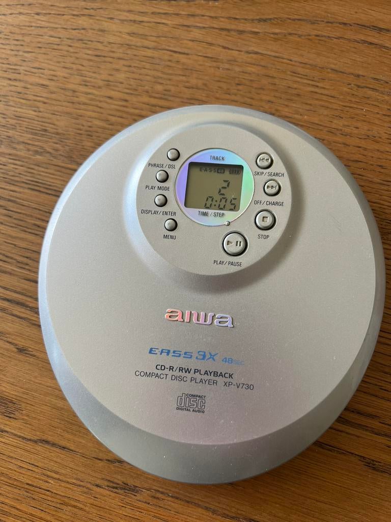 Aiwa XP-V730 draagbare cd speler, Audio, Tv en Foto, Walkmans, Discmans en Minidiscspelers, Ophalen of Verzenden, Discman