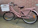 Popal Meisjesfiets 24 inch - Roze met mand, Fietsen en Brommers, Fietsen | Meisjes, Ophalen, Gebruikt, 24 inch, Handrem