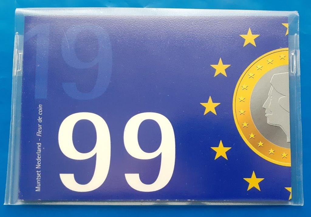 Jaarset Nederland guldenmunten 1999 FDC, Postzegels en Munten, Munten | Nederland, Verzenden, Koningin Beatrix, Overige waardes