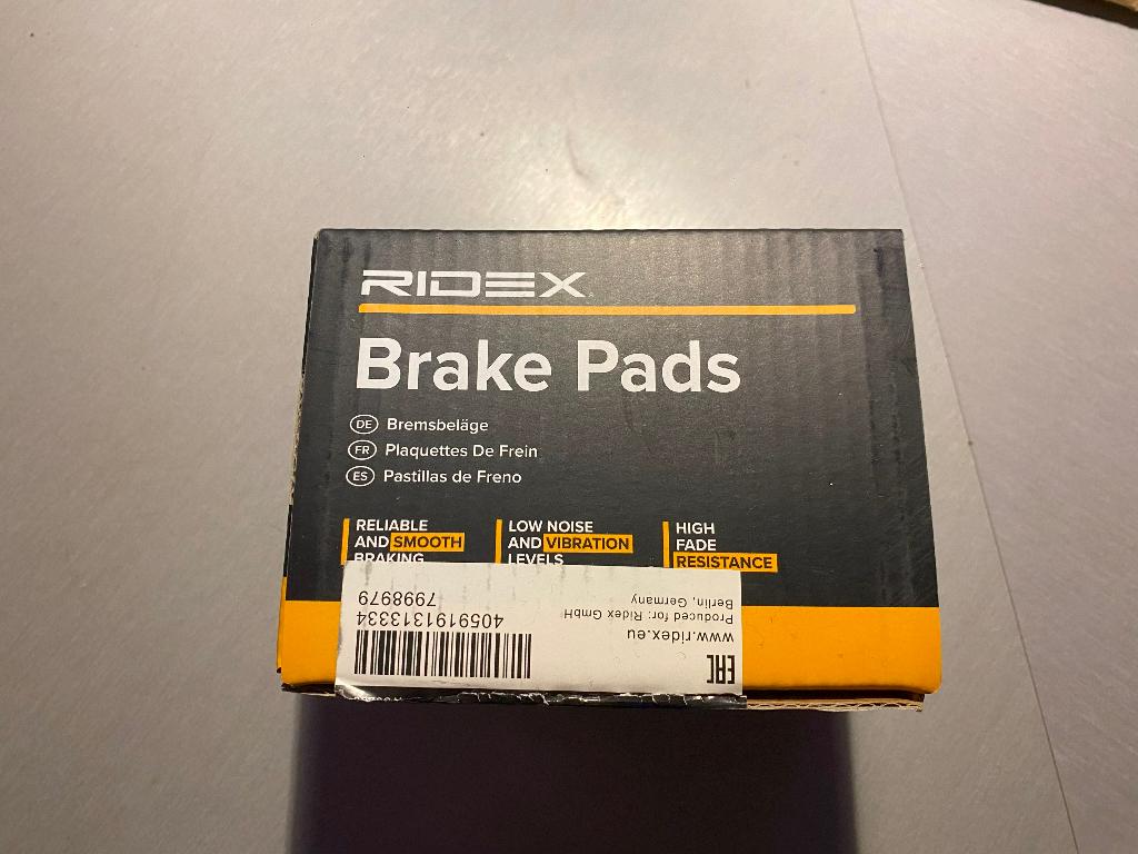 Ridex 402b0004 remblokkenset achteras, Ophalen of Verzenden, Nieuw, Chevrolet