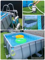 ZWEMBAD 3x2m PowerSteel + ZANDFILTERPOMP/Trap/……, Ophalen, 200 tot 300 cm, 80 tot 120 cm, Zo goed als nieuw
