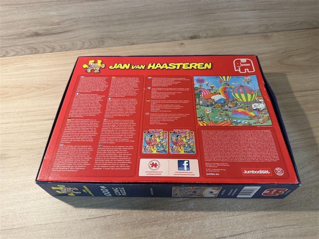 Jan van Haasteren - the fire station - 1000 stuks - s6296, Hobby en Vrije tijd, Denksport en Puzzels, Ophalen of Verzenden, 500 t/m 1500 stukjes