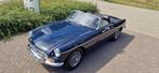 MG B 1.8 Roadster LEDER/OVERDRIVE/CHROOM SPAAKWIELEN/izgst., Auto's, Oldtimers, Achterwielaandrijving, Zwart, Cabriolet, Blauw