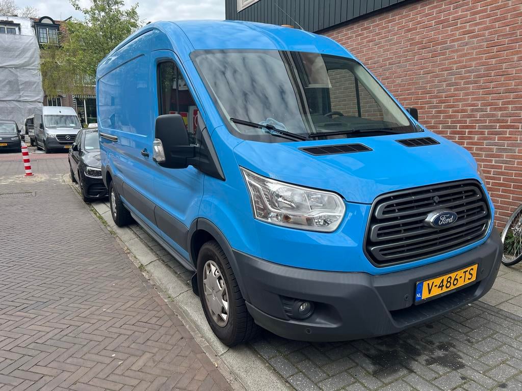 Ford Transit L3H2 130PK 2018 Dealer OH |Perfect voor Camper!, Auto's, Voorwielaandrijving, 1995 cc, 4 cilinders, Ford