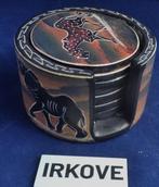 STENEN ONDERZETTERS * The Big Five *, Huis en Inrichting, Woonaccessoires | Onderzetters, Verzenden, Nieuw, Glas of Kopje