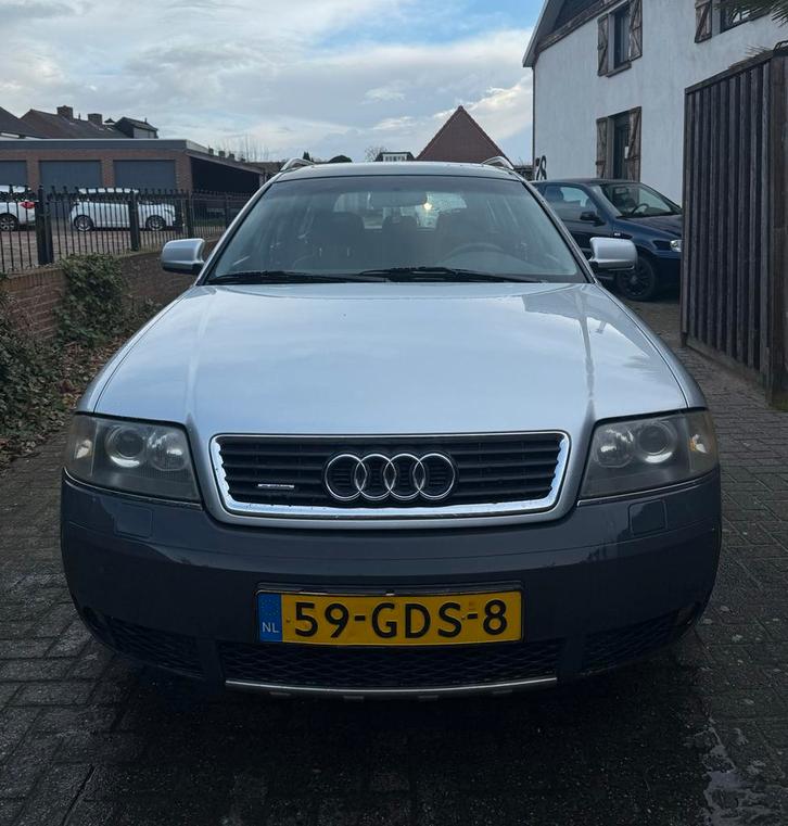 Audi Allroad 2001 Grijs, Auto's, Audi, Particulier, A6, 4x4, ABS, Airbags, Airconditioning, Alarm, Centrale vergrendeling, Climate control