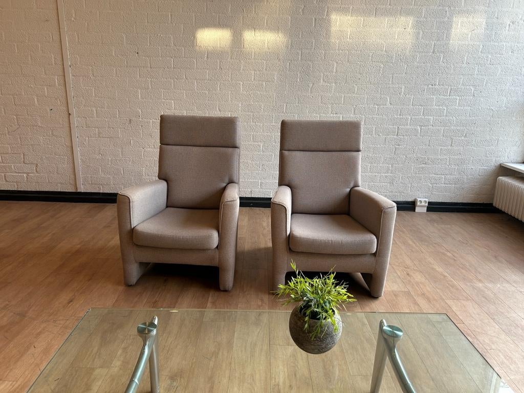 Twee professioneel gereinigde COR Conseta fauteuils, Huis en Inrichting, Fauteuils, Ophalen, 75 tot 100 cm, Zo goed als nieuw