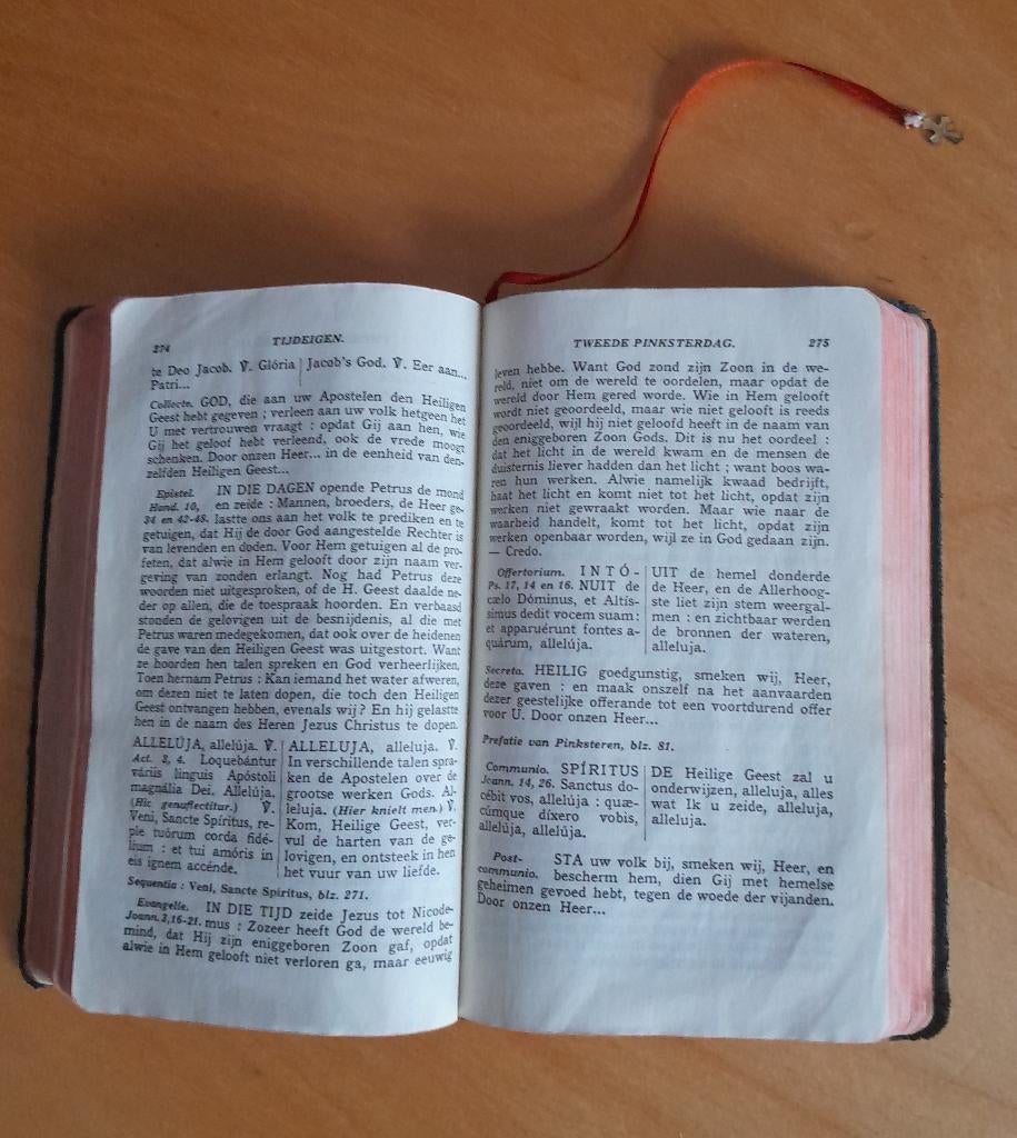 Latijns / Nederlandse Zondagsmisboek 1941, Antiek en Kunst, Antiek | Boeken en Bijbels, Ophalen of Verzenden