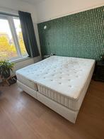 Ikea boxspring  vatneström 180x200, Gebruikt, Beige, Tweepersoons, Ophalen of Verzenden