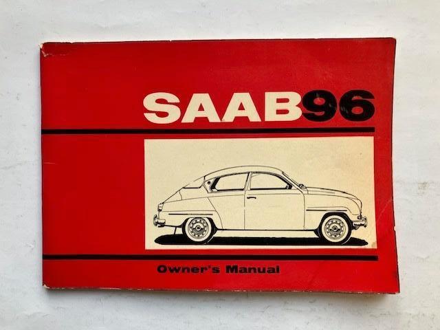 Handleiding/Instructieboekje     Saab 96    1963     Engels, Ophalen of Verzenden