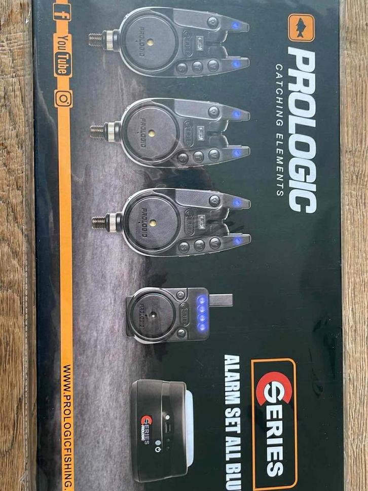 NIEUW! Prologic C-Series Alarm Set 3+1+1 (All Blue) + Garant, Watersport en Boten, Hengelsport | Karpervissen, Nieuw, Overige typen