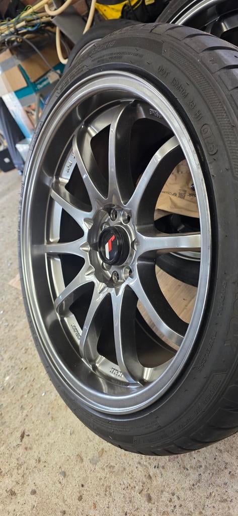 JR5 velgen 5x114,3 / 5x100 18x9,5 NIEUW, Auto-onderdelen, Banden en Velgen, Ophalen, 255 mm, Banden en Velgen, Nieuw