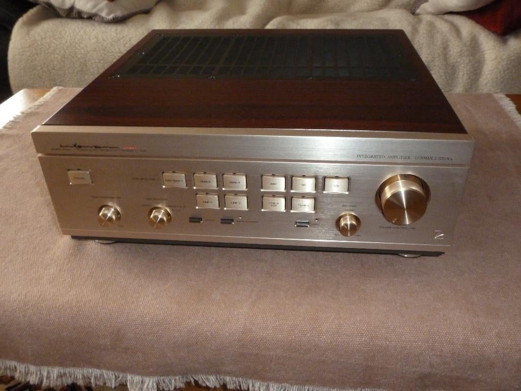 luxman topversterker L 570 xs, Audio, Tv en Foto, Versterkers en Receivers, Zo goed als nieuw, Minder dan 60 watt, Overige merken