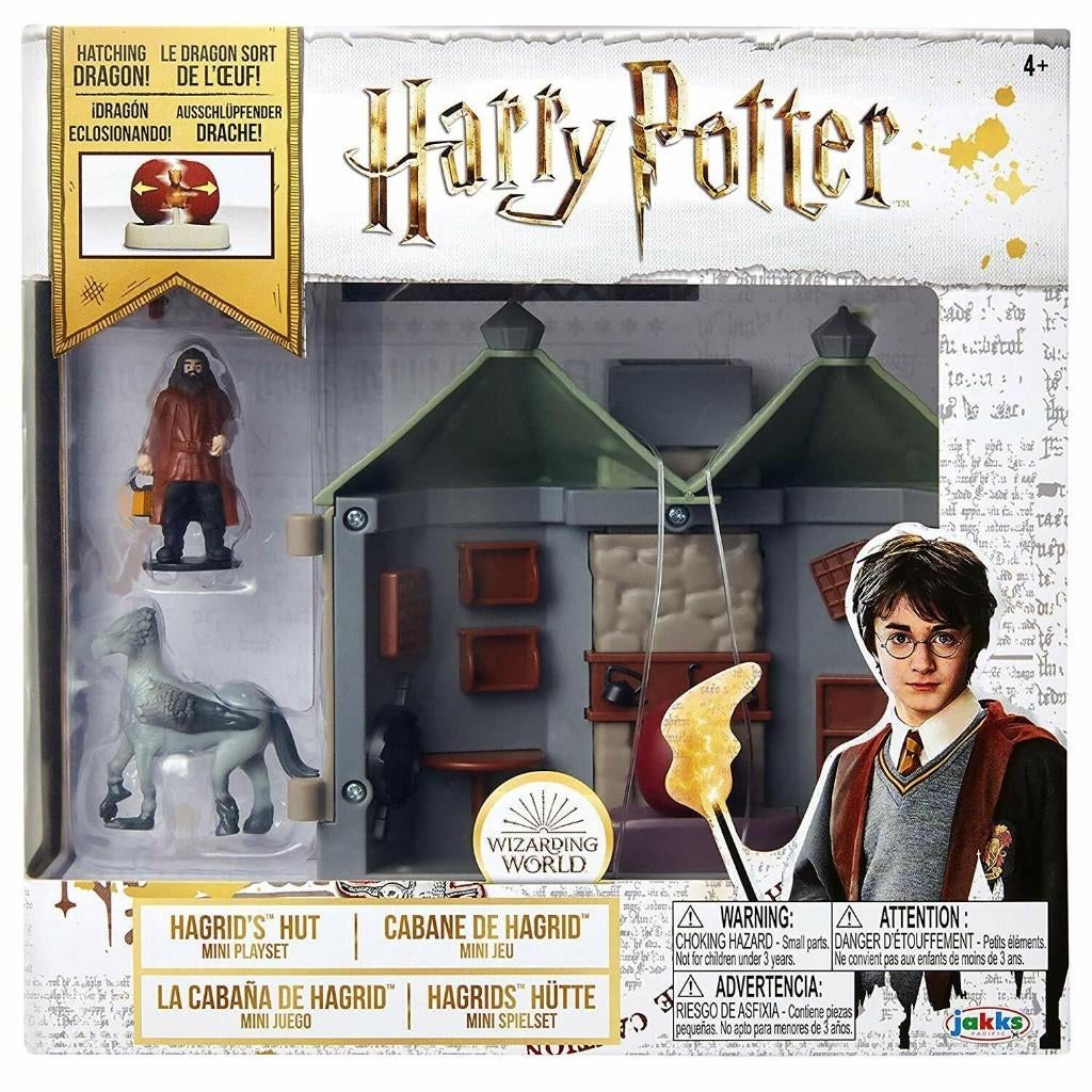 Nieuw Harry Potter Hagrids Hut Speel Set, Ophalen of Verzenden, Nieuw, Replica