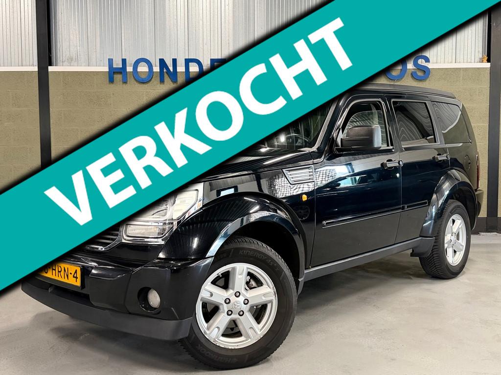 Dodge Nitro 3.7 V6 SE SLT AROSA I TREKHAAK I ALL SEASON I 4X, Automaat, Zwart, Bedrijf, Vierwielaandrijving