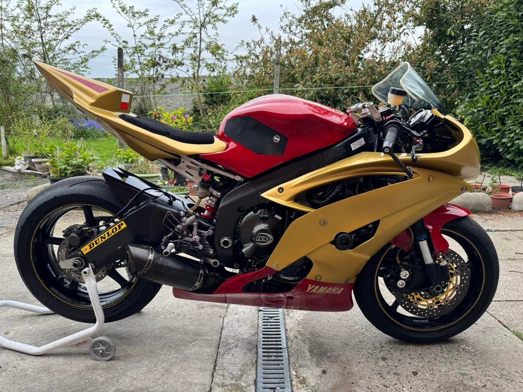 Yamaha r6   2008, Motoren, Sportuitlaat, 4 cilinders, Motorrijbewijs A, Gebruikt