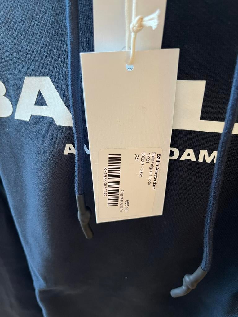 Nieuwe Ballin trui navy blauw - Maat XS, Kinderen en Baby's, Kinderkleding | Maat 176, Ophalen of Verzenden, Nieuw