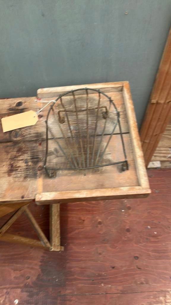 Antieke strijkplank van hout, Ophalen, B, C, Zo goed als nieuw