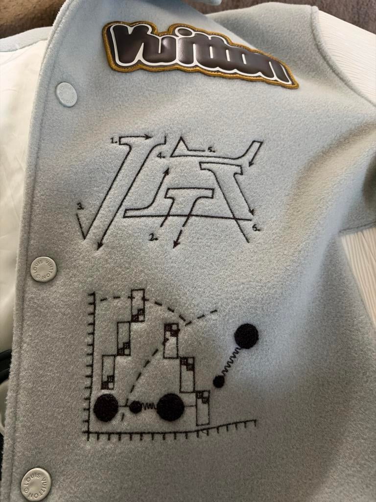 Louis Vuitton Varsity Jacket - Nieuw, Kleding | Heren, Jassen | Zomer, Maat 52/54 (L), Nieuw, Ophalen of Verzenden, Louis vutton