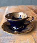 Bavaria Echt Cobalt kop en schotel, Ophalen of Verzenden