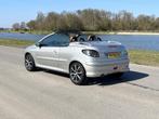 Peugeot 206 CC 1.6-16V Roland Garros Clima, radio, Voorwielaandrijving, Gebruikt, 4 cilinders, Cabriolet