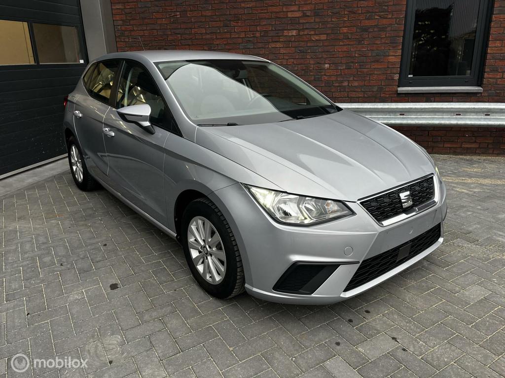 Seat Ibiza 1.0 MPI AIRCO / CRUISE / NAVI / DUITSKENT, Auto's, Seat, Voorwielaandrijving, Stof, Gebruikt, Navigatiesysteem