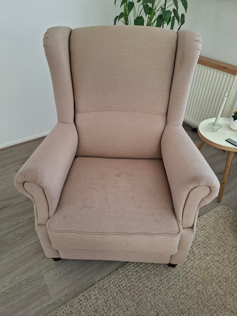 Stoel.zandkleur, Ophalen, Gebruikt