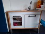 Houten speelgoedkeukentje met accessoires, Ophalen of Verzenden, Gebruikt, Hout, Speelkeuken