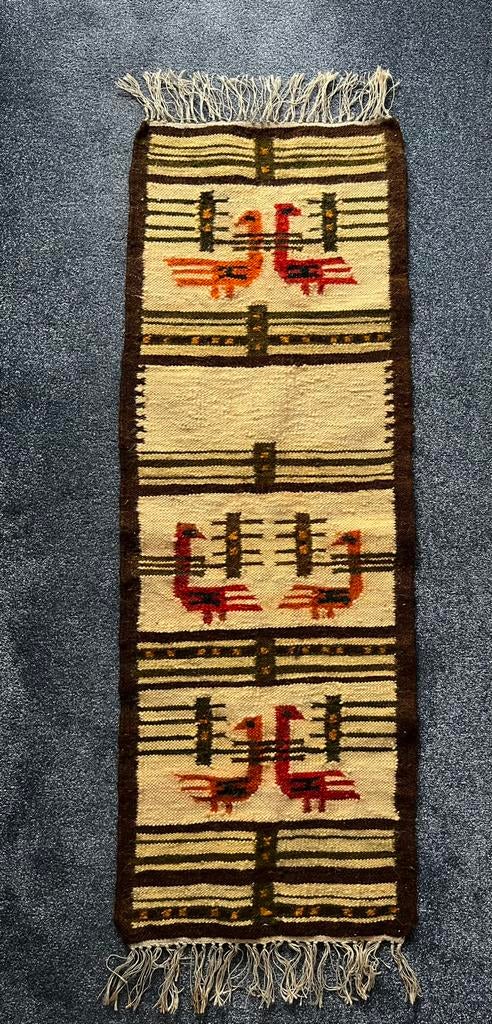 Vintage Poolse kelim wandkleed, Antiek en Kunst, Ophalen of Verzenden