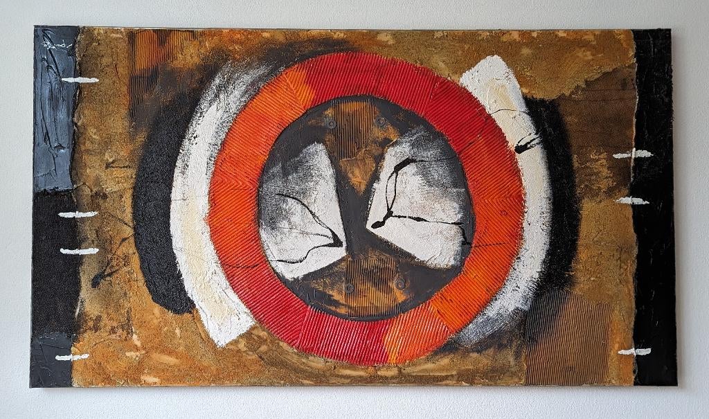 Orgineel en uniek olieverf schilderij, Ophalen