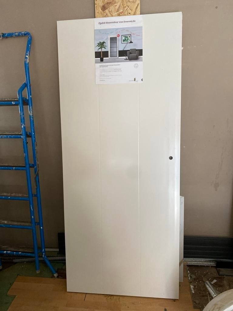 Opdek binnendeur 211x88 cm, Doe-het-zelf en Verbouw, Deuren en Horren, 80 tot 100 cm, Binnendeur, Nieuw, Ophalen of Verzenden