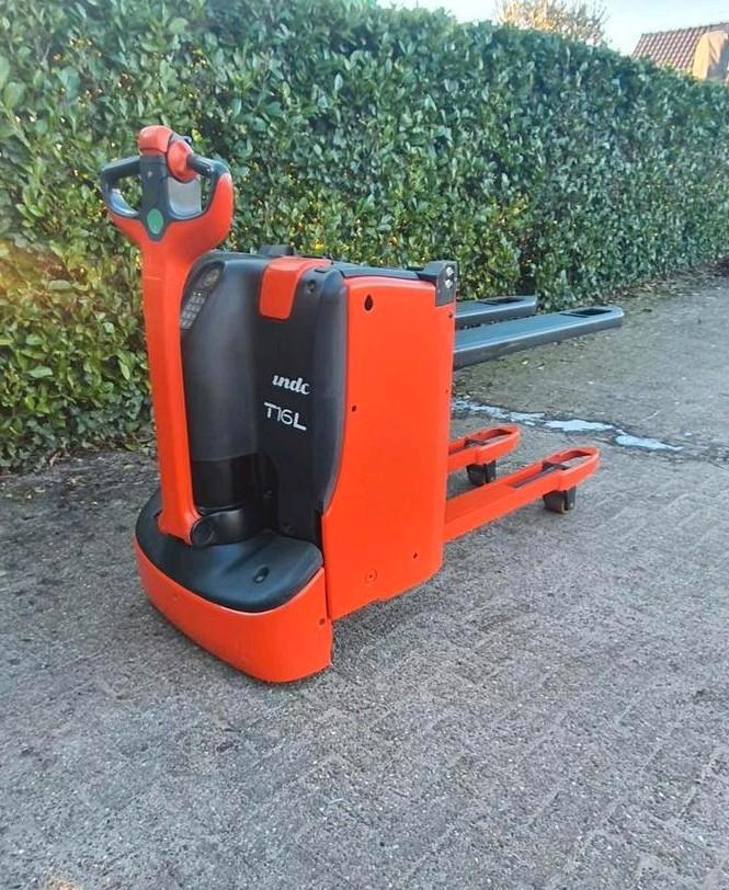 electrische stapelaar / pompwagen linde, Doe-het-zelf en Verbouw, Palletwagens en Pompwagens, Gebruikt, Ophalen