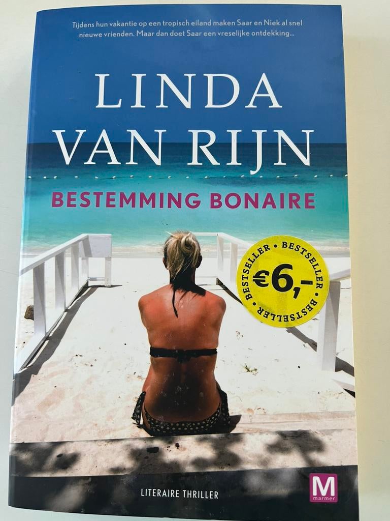 Linda van Rijn - Bestemming Bonaire, Linda van Rijn; Karin Dienaar, Ophalen of Verzenden, Zo goed als nieuw, Nederland