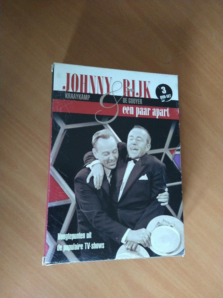 3-DVD-box Johnny & Rijk - Een Paar Apart, Cd's en Dvd's, Alle leeftijden, Ophalen of Verzenden, Zo goed als nieuw, Actiekomedie